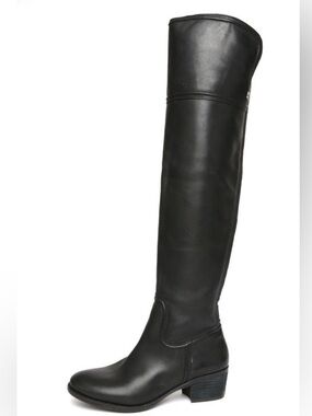 Vince Camuto Black Over-the-Knee Riding Boots